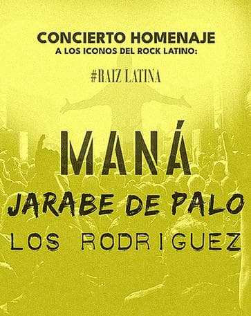 Imagen del evento: RAÍZ LATINA (Homenaje a Los Rodríguez, ...