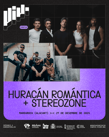 Imagen del evento: HURACÁN ROMÁNTICA + STEREOZONE