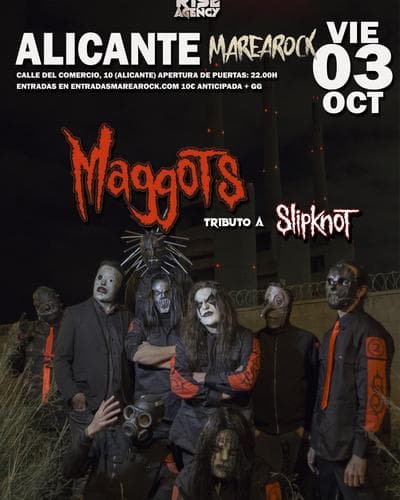 Imagen del evento: MAGGOTS (Tributo a Slipknot)