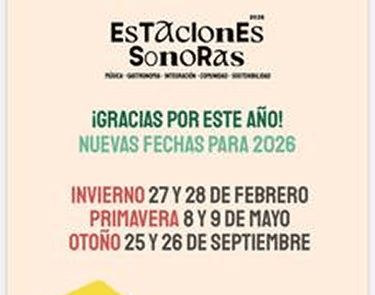 Imagen del evento: Estaciones Sonoras SOÑADORES  2026