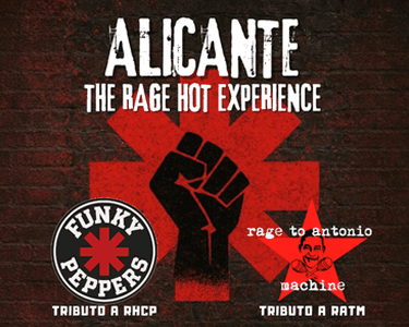 Imagen del evento: RAGE TO ANTONIO MACHINE + FUNKY PEPPERS