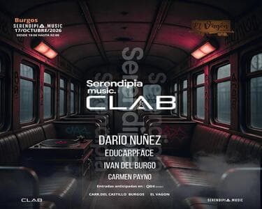 Imagen del evento: SERENDIPIA PRESENTA CLAB