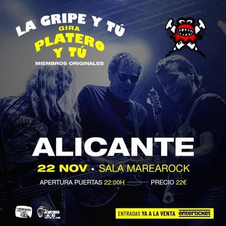 Imagen del evento: LA GRIPE Y TÚ (Gira Platero y Tú)