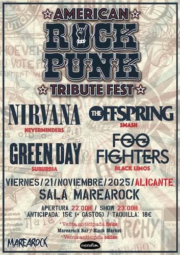 Imagen del evento: AMERICAN ROCK PUNK