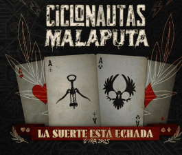 Imagen del evento: CICLONAUTAS + MALAPUTA + RIENDA SUELTA