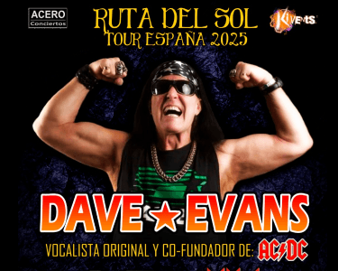 Imagen del evento: DAVE EVANS - AC/DC (MADRID)