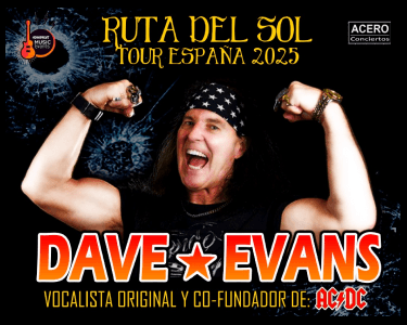 Imagen del evento: DAVE EVANS - AC/DC (BARCELONA)