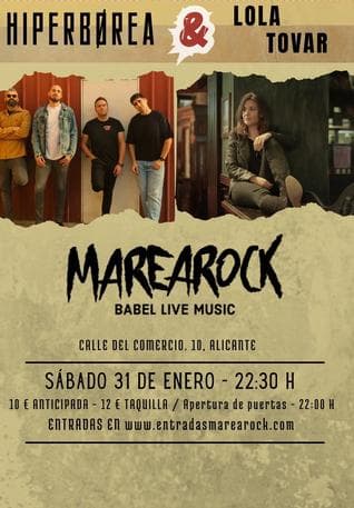 Imagen del evento: HIPERBOREA + LOLA TOVAR