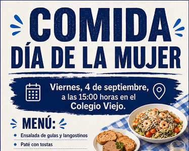 Imagen del evento: COMIDA DIA DE LA MUJER - CASCANTE